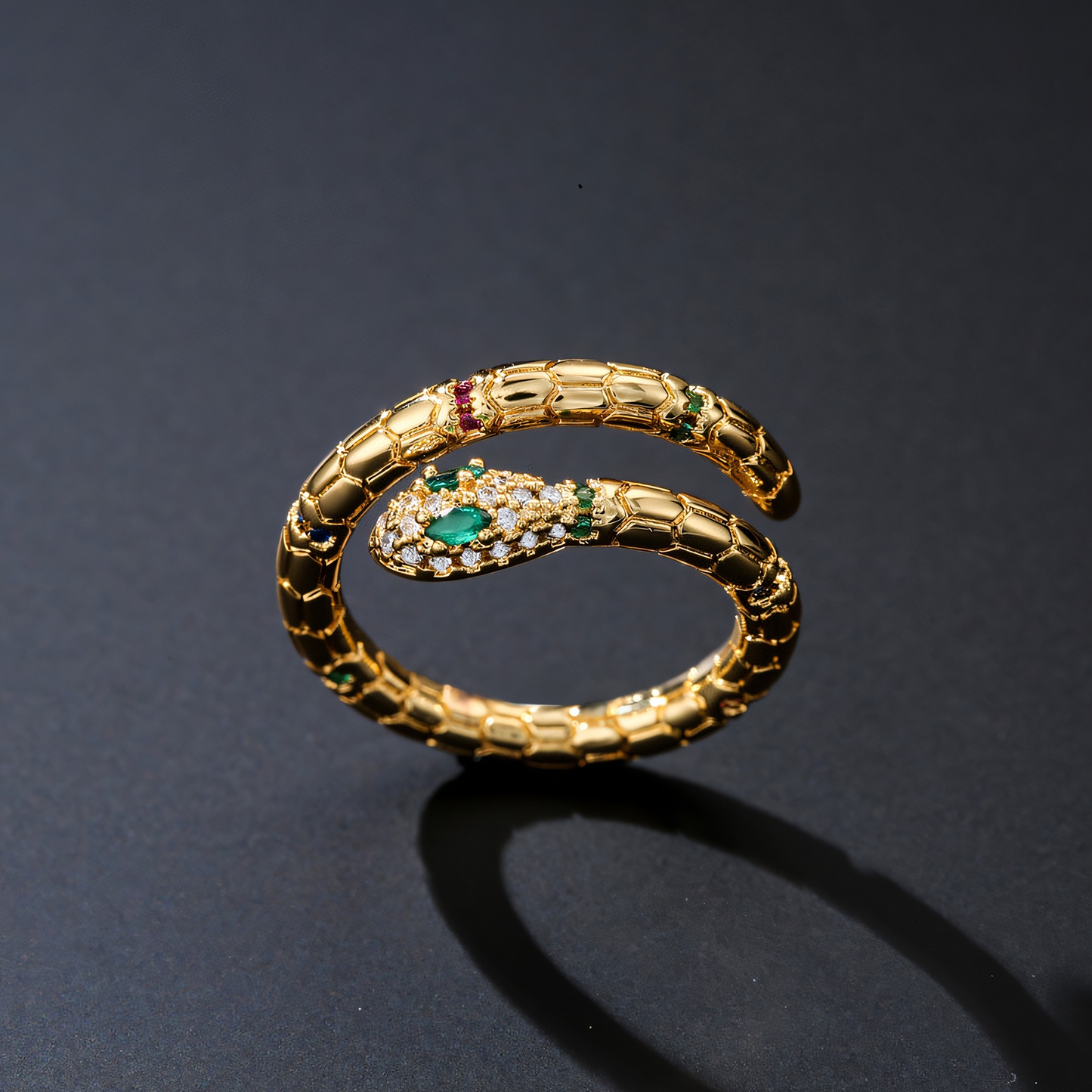 Gold Snake Ring